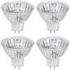 LedWekei Lampadine alogene GU5.3, MR16, 24 V, 35 W, dimmerabili, 2700 K, luce bianca calda, confezione da 4