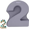 Meajore Stampo per torta 3D con numero grande, 25,4 cm, numero di 2