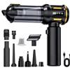 ASTRIgneous Aspirapolvere Portatile Senza Fili 20000 Pa, Aspirapolvere Auto | 4 in 1 con Motore Brushless, Soffiatore ad Aria, USB-C, Mini Aspirapolvere per Auto, PC, Divano