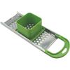 TopHomer Spaetzle Maker, Spatzle in acciaio inox, grattugia per pasta e noodle con spintore di sicurezza, strumento da cucina fatto in casa (verde)