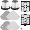 StarRing Kit di filtri HEPA di ricambio per Shark BU3523 BU3521 BU3120 Clean Lightweight Cordless Aspirapolvere Accessori, filtri lavabili pre-motore e sistema di svuotamento automatico