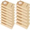 Inwee Confezione da 15 Sacchetti Filtro di Carta per Karcher 6.959-130.0, WD3/WD3 Premium Sacchetti A2201/2204/2504/2554/2251/2604 Aspirapolvere Accessorio Ricambio PaperbagsAspirapolvere a umido