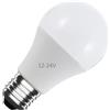 TOT ELECTRIC 6pz Lampadine led bulbo E27 10W 12-24V a bassa tensione attacco grande luce bianca naturale per camper barca (Luce Naturale 6 pezzi)