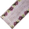Olivo Tappeti OLIVO.shop Tappeto Cucina Antiscivolo Lavabile, Passatoia Cucina Pvc, Tappeto Corsia per Cucina, Tappeto Cucina in Pvc Gomma JOKE (FLOWERS PINK, 50x210 cm)