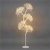 XMAS Albero Luminoso a Ciuffi Bianco 1200 Led, Altezza 150 cm, per Interni ed Esterni