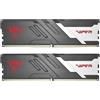 Patriot Viper Venom DDR5 (2 x 16GB, 6000 MHz, RAM DDR5, DIMM), Memoria RAM, Argento, Nero