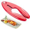 Avilia Pinza per Crostacei in Metallo Resistente - Pinza Sbuccia Aragosta Rossa 23x10x1.5cm, Lavabile in Lavastoviglie, Apertura Facile per Crostacei