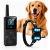 XDOGKUB 2026 Collare anti-abbaio con telecomando, nessun shock, collare per addestramento cani di taglia piccola, media e grande con vibrazione, suono e vibrazione, segnale acustico+vibrazione (1-8), collare