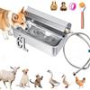 Ysislybin Abbeveratoio Automatico per Cani, Abbeveratoio con Valvola a Galleggiante Tubo Flessibile Intrecciato e Connettore per Animali Pecore Cani Maiali Polli Oche Anatre