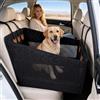 Focenat Seggiolino Auto Cane, Trasportino Auto Cane, Cuccia Auto Cane - Rinforzato con Fondo Rigido, Cintura di Sicurezza, Impermeabile Oxford, per Cani Medi e Grandi fino a 50KG
