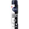 NIVEA MEN Spray Antitraspirante originale invisibile 48H nero e bianco da uomo 5x250 ml