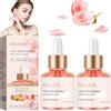 Matsizen Olio Viso 2 PCS Olio di Rosa Mosqueta Olio Viso Antirughe Olio Rosa Mosqueta Puro Olio di Rosa Rosehip Oil Adatto per Viso Corpo Pelle Mani Rughe e Antietà per la Cura del Viso e Della Pelle