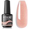 ROSALIND Gel Ricostruzione Unghie Nude brillantini UV Gel Acrilico 15ML | Nail Estensione Rinforzante Riparazione Estensione, UV LED Acrygel Gel per Principianti e Professionisti Arte delle Unghie