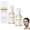 homomdy Siero di fagioli, siero viso anti-età e illuminante, lifting e rassodante antirughe, idratazione e riparazione cutanea, nutriente e rimpolpante, migliora l'elasticità della pelle (2pcs)