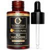 The Organic Forest - VEGAN . PURE . NATU Organic Sea Buckthorn Oil Cold Pressed - 100% Pure for Face, Skin & Hair | Seabuckthorn Berry Oil for Anti-Ageing, Acne & Dry Skin | Rich in Vitamin C & Omega 7