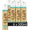 L'Oreal Paris L'Oréal Paris Elnett - Spray per capelli ultra fine, senza profumo, per styling e fissare l'acconciatura, tenuta molto forte, senza siliconi, 6 x 300 ml