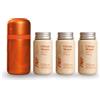Fler Deodorante Roll-on ricaricabile, Case in Alluminio, Deo senza Alluminio e Alcool, con Acido Ialuronico, Aloe Vera e Burro di Karitè, 48 ore (Bundle Set Sicily - Case & 3 Citrus Wave Refill)
