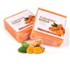 Futuhada 2 Pezzi Sapone All'acido Kojico, Sapone Schiarente Alla Curcuma, Turmeric Kojic Acid Soap Bar, Sapone Allo Biologico per Viso e Corpo per Tutti i Tipi di Pelle, Mantiene Pelle Liscia, Lucida