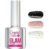 Crystal Nails - Glam Top Gel - 4ml (Gold)
