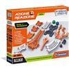Clementoni - 19161 - Azione e Reazione - Espansione Binari Lunghi, Snodi e Bivio - Made in Italy - Set Espansione Pista - Gioco Scientifico per Bambini dai 6 Anni, Italiano, Multicolore