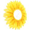 BESTonZON Copricapo Girasole Giallo in Seta, Leggero Fascia Elastica | Costume da Fiore, per Festa Danza e Compleanno Bambini, Stile Morbido