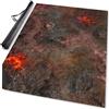 mantic Terrain Crate 6x4 Hellscape - Tappetino da wargaming in neoprene | Lava & Chaos Mat