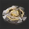 AYUNJIE Metallo Fidget Mano Spinner, Dita Giroscopio Gadget, Luminoso Dito Spinner Sensoriale Scrivania Giocattolo per Bambino Adulto, Giocattolo per lo Stress Ansia Sollievo (Arancione)