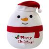 COSORO Peluche Umano della Neve Natale,20cm Morbido Pupazzo Umano della Neve Peluche Piccolo,Carino Stuffed Animali Peluches Giocattoli Bambini Compleanno e Natale Arredamento Casa