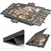 Refein Tavolo Puzzle 1000 Pezzi, Puzzle Portatile con 6 Cassetti Custodia Leggera in Feltro Contenitore Portatile per 1000 Pezzi Tavolo Puzzle Ribaltabile per Adulti e Bambini