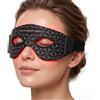 Elitzia ETEYK1 - Maschera per occhi a LED per terapia a luce rossa, 630 nm + 850 nm, fotone anti-età, riduce le rughe oculari, trattamento occhiaie e 5 livelli di intensità