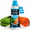SkinStar Detersivo per piumini, 500 ml, speciale cura per piumino e piume | Detersivo speciale per piumino e piume: mantiene elasticità e potere isolante, a base vegetale, senza olio di palma
