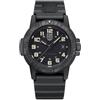 Luminox Orologio analogico al quarzo da uomo con cinturino in plastica XS.0330, Nero, Moderno