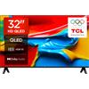 TCL 32V4C Smart TV 32 Pollici QLED HD HDR Android TV con Google Cast