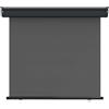 Générique Tenda Lateral Balcone 100 x 250 cm Acciaio Alluminio Poliestere | Protezione Intimite Esterno, Retrattabile, Installazione a Parete o Soffitto, Kit Accessori Incluso
