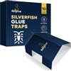 Felyne Silverfish - Trappole per colla per pesci d'argento, efficaci per rimuovere e respingere i pesci d'argento, non tossiche, per la casa, facili da usare, protezione di lunga durata Felyne