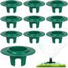 CNAFGBGG Confezione da 10 protezioni per la testa dell'irrigatore, stabilizza e protegge la protezione verde dell'irrigatore