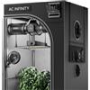 AC Infinity Advance Grow System Compact 2x2 - Kit di piante 1 integrato WiFi, ventilazione automatizzata, circolazione, spettro completo Samsung LM301H tenda mylar