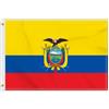 Petite Pine 2 × 3 FT Bandiera Ecuador, Medium 60 × 90 CM 150D Ecuadorian Outdoor Banner, Decor Garden con Brass Gromment