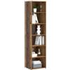 vidaXL Credenza Legno di quercia 45 x 41 x 185 cm Legno ingegnerizzato