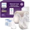 Philips Avent Natural Care Tiralatte elettrico doppio indossabile a mani libere - Riproduce il ritmo di suzione del bambino, coppa SkinSense, potenza di livello ospedaliero, SCD596/21