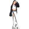 Star Cutouts Ltd Rihanna Bianco e Nero, Cartone, Multicolore, 3 x 63 x 174 cm, Normale