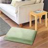 Sleepys Cuscino in Memory Foam Aloe Vera, 74x42 Alto 13 cm saponetta Forato con Fodera in Jersey 100% Cotone - Guanciale Aloe Vera idratante ANTIAGE