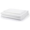 Generico Kit Lenzuola Usa e Getta Matrimoniali Linea Igea 160x190+20 cm - Set Monouso Completo 2 Lenzuola e 2 Federe 50x80+15 cm per Hotel, B&B e Airbnb - Morbide, Traspiranti e Riciclabili - Bianco