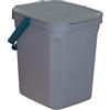 Denox DEN121 Secchio Organico 10 Litri, Grigio, 235x265x285 mm