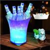 OISE ART STORE Trade Shop - Secchiello per Ghiaccio A LED da 5lt 6 Colori per Raffreddare Bevande Impermeabile Feste -