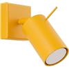 SOLLUX lighting Applique da parete RING, gialla