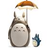 Lenporl BATVOX Totoro Ombrello LED Luce Notturna Bambino Carattere Lampada USB Carica (pancia bianca) Bonus Totoro Tumbler