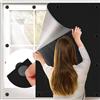 BKSAI Magnetico Tenda Oscurante da Interno per Finestre Per Camera da Letto | 76x96 cm Tende Oscuranti Tessuto Senza Forare Tendine Oscuranti Finestre Portatile 100% Oscurante per Finestre e Lucernari