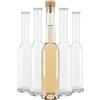 SUPERBUTELKI.PL FENICE Bottiglie per liquore vuote 200 ml set 10 pezzi - Bottiglie vuote con tappi - Bottiglie di vetro deco - Bottiglie da vino vuote