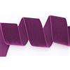 finemark Nastro di velluto viola (709 fucsia) da 3 m x 36 mm, nastro decorativo in velluto unilaterale con bordi rigidi Velvet Ribbon per cucire e decorare